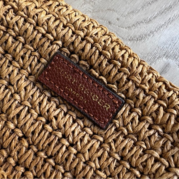 Kurt Geiger London Chelsea Raffia Tote Bag | Refular Condition - Picture 4 of 10